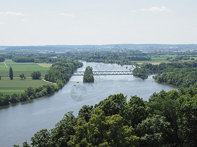 多瑙斯陶夫多瑙河的景象爬坡联盟图片