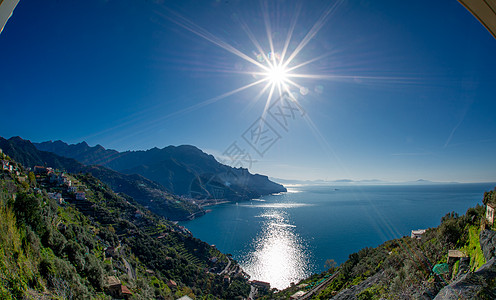Amalfi海岸拉韦罗 意大利地标海滩假期建筑学山脉海岸线旅行海洋村庄吸引力图片