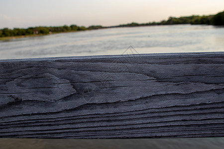 Platte河三角木桥铁轨螺栓人行道旅行木板光束工程师旅游框架扶手木头图片