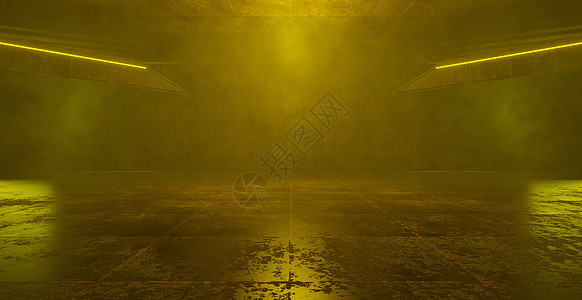 奇异的外太空黑暗量体烟雾网络银行家背景 3D 插图背景图片