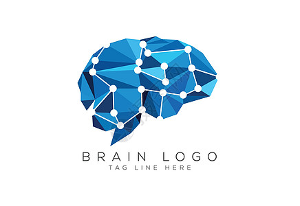 现代和简单的大脑标志设计 大脑标志图标标志符号商业天才器官头脑智力解剖学药品公司记忆心理学图片