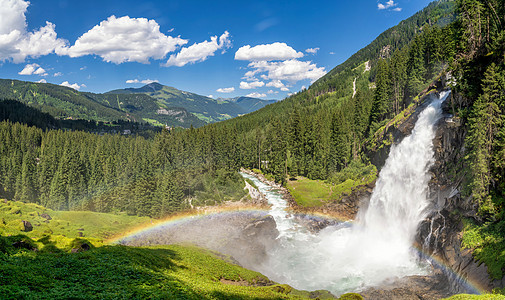 奥地利的克里姆尔瀑布图片