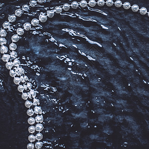 极美珍珠珠宝首饰手镯珠子吊坠奢华金属石头展示宝石项链财富图片
