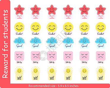 令人赞叹的有趣的可爱教师 奖励运动 回到学校徽章坚持者工作簿孩子们标签学生快乐幼儿园收藏老师图片