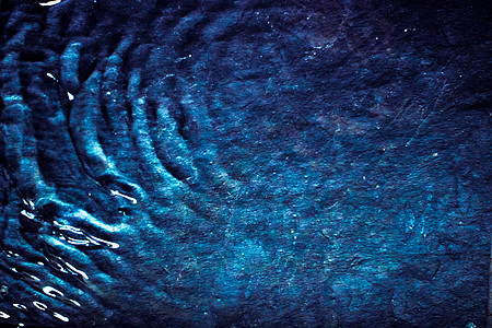 抽象水背景环境和自然元素概念水分宝蓝色波浪温泉蓝色飞溅液体海洋材料宏观图片