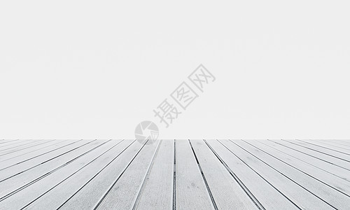 有白色木地板或桌面背景的空房间 用于广告和复制空间的桌面 建筑和室内概念 3D插画渲染木头木板桌子产品控制板木材硬木材料展示家具图片