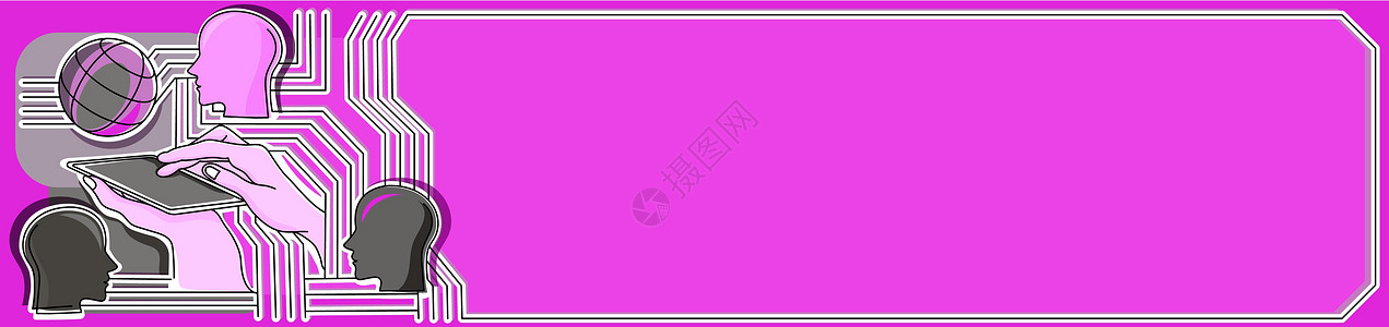 商务人士通过系统进行交流 手放在平板电脑上 三位同事通过网络交谈 手掌放在屏幕上 男人互相交谈重要新闻涂鸦成人运动车辆紫色运输图背景图片