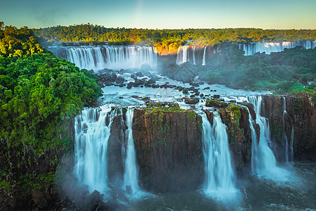 巴西风景雨林巨石高清图片