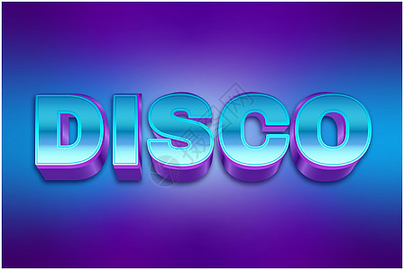 文字效果 Disco图片