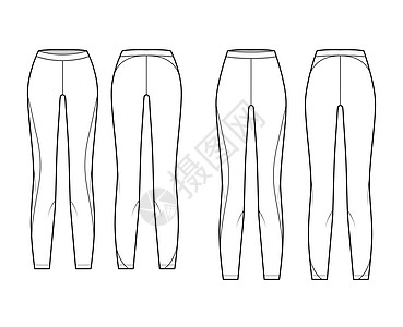 用普通的低腰 高起 全长度平板运动来说明穿短裤的技术时装图示 6图片