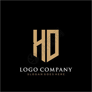 HO 信标图标设计模板元素营销字体标签卡片创造力插图公司商业身份黑色图片
