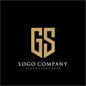 GS 信标图标设计模板元素公司网络品牌标签字体插图营销创造力身份卡片图片