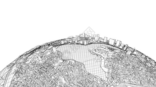 3d城市范围 3d的矢量转换桌子街道插图市中心天际建筑学办公室建筑世界蓝图图片