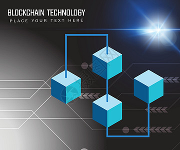 现代的图标 矢量链条符号或薄线样式中的元素以细线样式表示多边形数据安全密码互联网货币交易墙纸正方形立方体图片