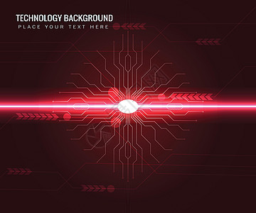 用于计算机图形的 深红色红色光电文技术背景活力电气数据创造力电子产品电路概念网络工程艺术图片