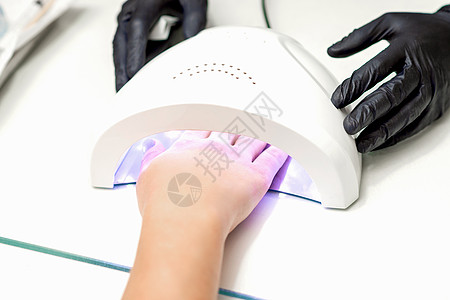 UV灯内手抛光人手电灯化妆品技术员烘干机美甲搪瓷烘干治疗图片