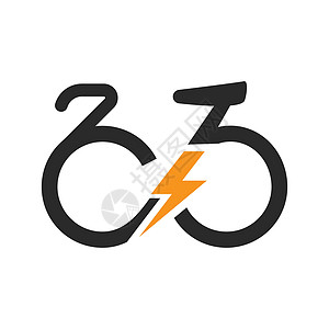 电动自行车插图标识图片