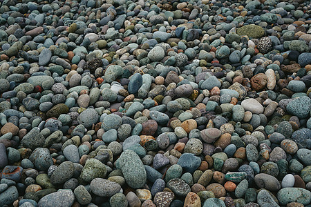 浅滩石头背景 海边自然自然形态背景结构图案的天然圆形碎砾石碎石鹅卵石海岸线画幅旅行岩石支撑海洋海滩材料图片