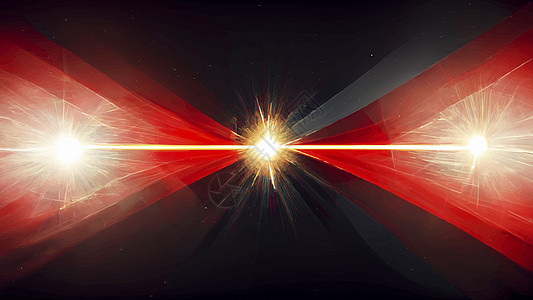 黑色背景的红光镜头照明弹辉光娱乐星系魔法耀斑宇宙太阳插图镜片火花图片