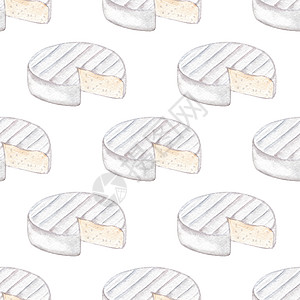 白色上水颜色的黑白奶酪无缝结构图案图片