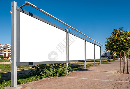 空白广告牌模型面板巨板框架海报展示屏幕日落贸易木板大板图片