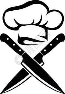 Hat大厨和Knives烹饪餐饮专业图片