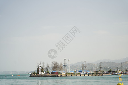 格鲁吉亚巴图米海港的美丽景色图片