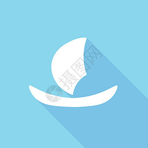 帆船航行航海旅游白色运输假期游艇帆船赛标识旅行背景图片