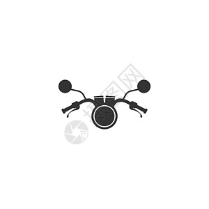 摩托车图标标志标识设计插图菜刀引擎速度发动机运输黑色越野车辆运动自行车图片