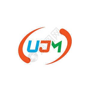 UJM 字母 ICON 模板矢量卡片营销诊所卫生艺术办公室公司商业药品医疗图片