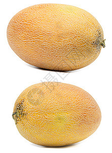 整个成熟的黄瓜 在白底幕上被孤立蔬菜水果饮食健康橙子食物圆形甜点白色图片