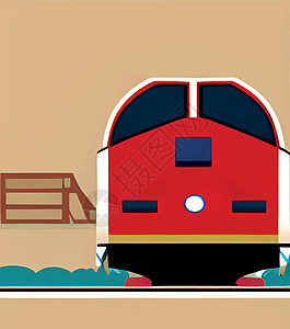 运输铁路火车上交通的火车货物乘客通勤者平台金属车皮运动日落送货技术图片
