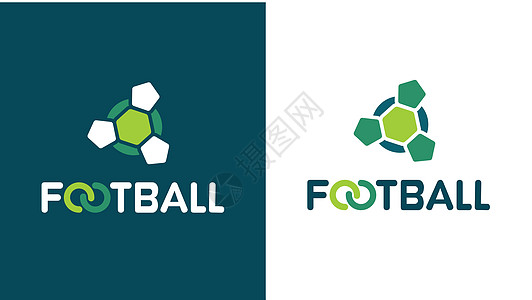 足球足球俱乐部创意Logo图片