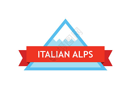 意大利阿尔卑斯山的标志图片