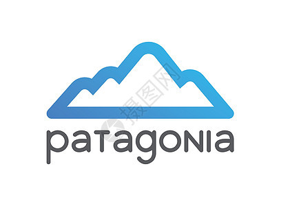 旅游装饰的Patagonia标志     智利 秘鲁和阿根廷旅行的矢量说明图片