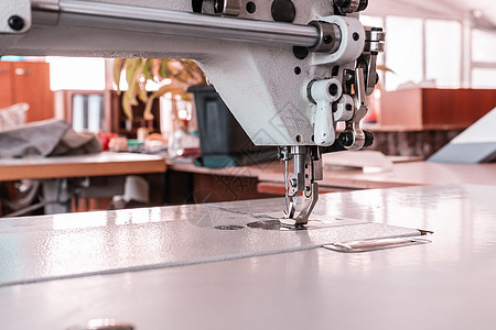 缝织机剪裁衣服爱好作坊缝纫机工艺纺织品技术织物手工图片
