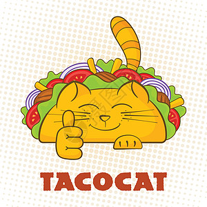 炸玉米饼猫性格开朗的墨西哥快餐炸玉米饼图片