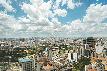 巴西圣保罗的天线首都城市旅游旅行建筑物办公室地标市中心场景拉丁图片