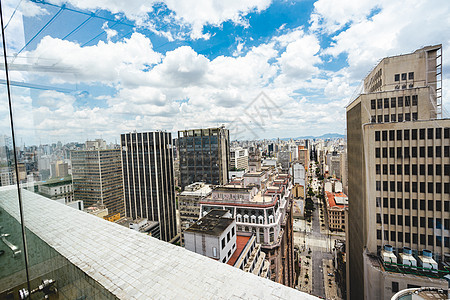 巴西圣保罗的天线景观大街金融旅行天空场景市中心首都商业中心图片