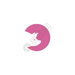 Pig 图标徽标设计插图绘画哺乳动物猪肉标识泡泡店铺宠物尾巴火腿农场图片