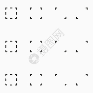 五帧 照片 图片 插图 图像的模板拼贴画 图片 演示文稿的矢量框架 相册的 5 个部分的简单拼贴画 现代极简主义照片样机图片