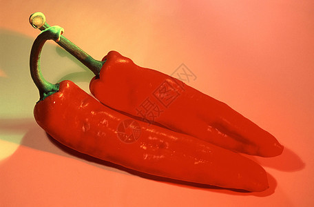 新鲜的红辣椒营养食物蔬菜胡椒香料红色图片