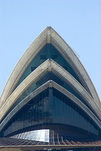 悉尼歌剧院的严密细节背景图片
