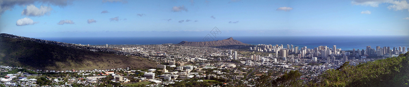 钻石头 Waikiki Kapahulu Kahala 太平洋图片