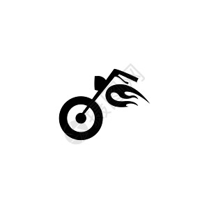 摩托车图标标识设计插图摩托车辆车轮发动机自行车越野菜刀运输图片