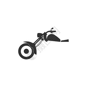 摩托车图标标识设计自行车越野摩托发动机插图运输菜刀车辆车轮背景图片