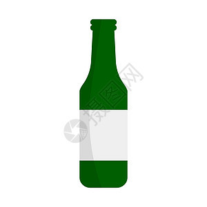 现代酒瓶图标 饮用水瓶图标 矢量图片