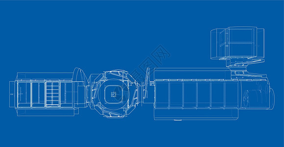 空间飞船或空间站 矢量货物世界环绕蓝图人造卫星宇宙飞行器太空宇航员星系图片