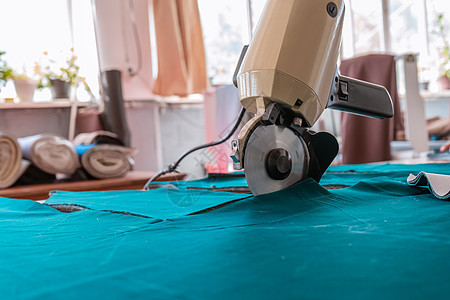 切割刀衣服技术针线活商业织物爱好缝纫工作剪裁纺织品图片