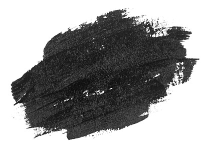 白色背景的黑色笔刷斯特罗克被隔离中风刷子图片